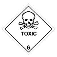 Hazard safety sign - Toxic (6) 067