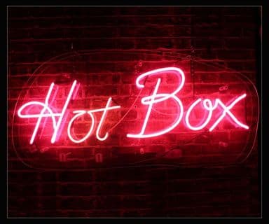 Hot Box Neon Sign