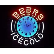 Ice Cold Beer Neon Sign