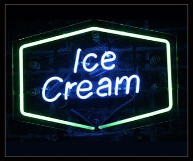 Ice Cream Neon Sign 1