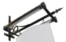 Ject Iron Bracket Trough + Sign