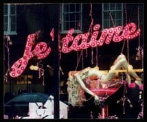 Jet'aime Bulb Sign