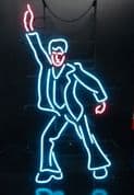 John Travolta Neon Sign