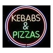 Kebabs and Pizzas Neon Sign