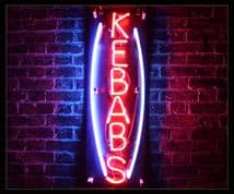 Kebabs Neon Sign