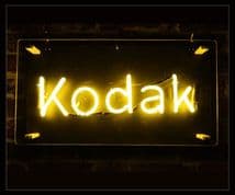 Kodak Neon Sign