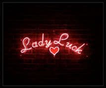 Lady Luck Neon Sign