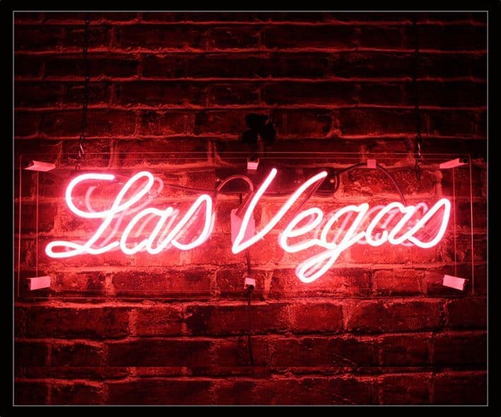 LAS VEGAS Neon Sign 1