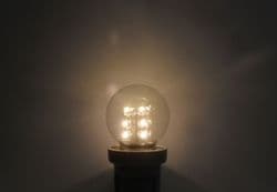 LED white golf ball light bulbs - warm and cool white - BC B22