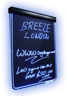 Light Writer Notice and Menu Board