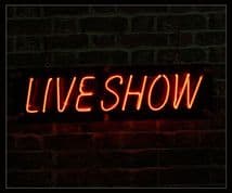 Live Show Neon Sign 1