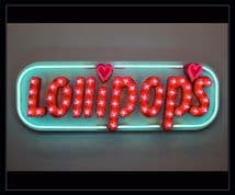 Lollipops Bulb Sign