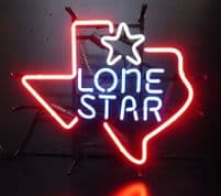Lone Star Neon Sign