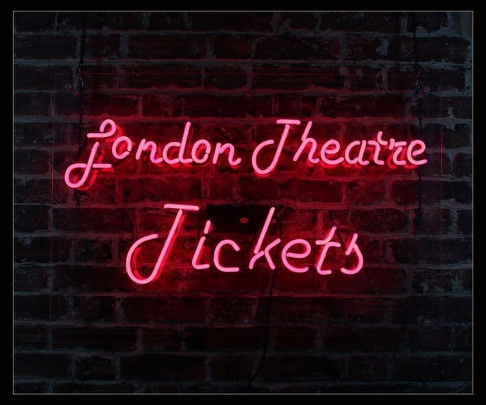 Tickets Neon Sign LT Tickets Neon Sign