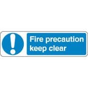 Mandatory Safety Sign - Fire Precaution 060