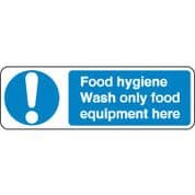 Mandatory Safety Sign - Food Hygiene Food 064
