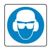 Mandatory Safety Sign - Hand Eye Ear 199