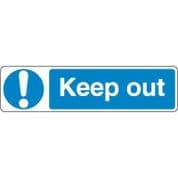 Mandatory Safety Sign - Keep Out 097