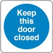 Mandatory Safety Sign - Keep This Door 101