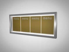 Menu Case 4 x A4 landscape