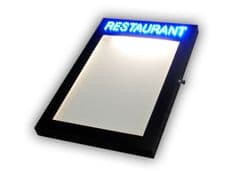 Menu Case LED Sign