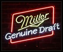 Miller Neon Sign