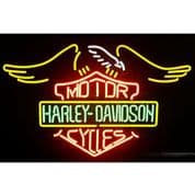 Motor Harley Davidson Cycles Neon Sign