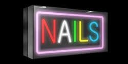 Nails Neon Sign