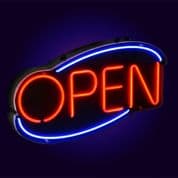 Neon Sign Open