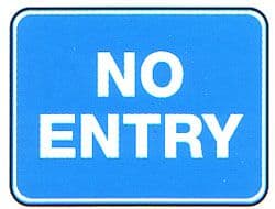 No Entry