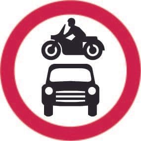 No Motor Vehicles