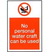 No Personal Water Craft