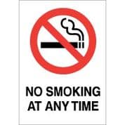 No Smoking safety sign - No Smoking at Any 008