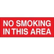 No Smoking safety sign - No smoking In This Area 013