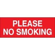 No Smoking safety sign - Please No Smoking 029