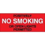 No Smoking safety sign - Positvely No 031