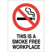 No Smoking safety sign - This Is A Smoke 041