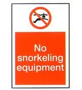 No Snorkeling Equipment