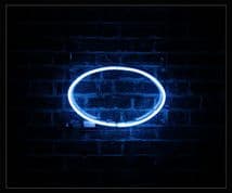 Oval Neon Sign
