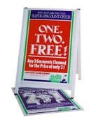 Perla A-Board With Changeable Panels