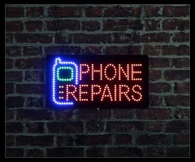 Phone Repairs LED Sign