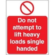 Prohibition safety sign - Do Not Attempt To.. 019