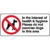Prohibition safety sign - In Interest Health 159
