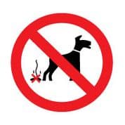 Prohibition safety sign - No Fouling 168