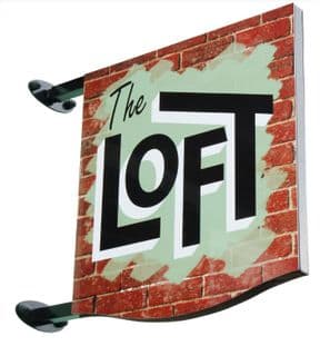 Projecting Wall Sign II.