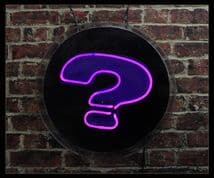 Question Mark Neon Sign