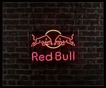 Red Bull Neon Sign