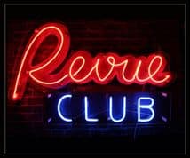 Revue Club Neon Sign