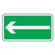 Safe Safety Sign - Arrow Left-Long 036