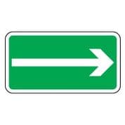 Safe Safety Sign - Arrow Right-Long 038